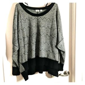 Black and white sweater by Cato